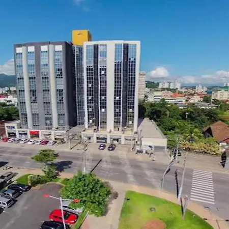 Saint Sebastian Flat 716 - Com Hidro! Ate 3 Pessoas, Duplex, No Centro Vila Jaraguá do Sul Exterior foto